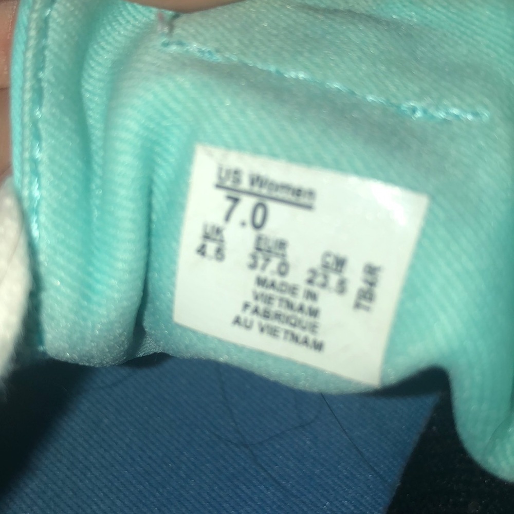 Light Blue Authentic Vans - Picture 5 of 7